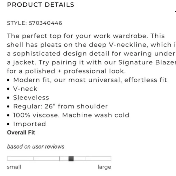 NEW WHBM Sleeveless Blouse V-neck Bold Magnolia Floral Black White Size XS - Picture 8 of 14